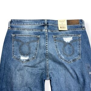 New BIG‎ STAR Maddie Ankle Skinny Denim Jeans Women's Size 32 Curvy Mid Rise